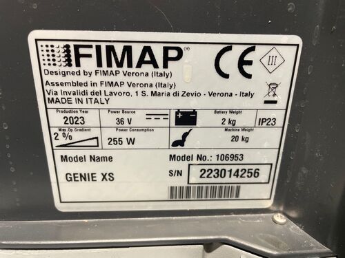 autolaveuse Fimap GENIE XS E004309