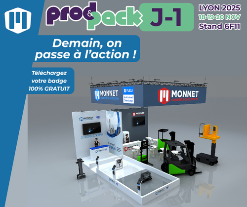 Monnet Mat&eacute;riel de Nettoyage pr&eacute;sente les robots de nettoyage autonomes PUDU Robotics au Salon Prod&Pack 2025