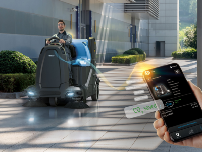 Technologie balayeuse transport logistique